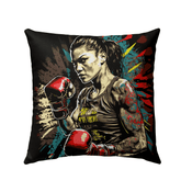 Never Yield Outdoor Resilience Pillow - Front View